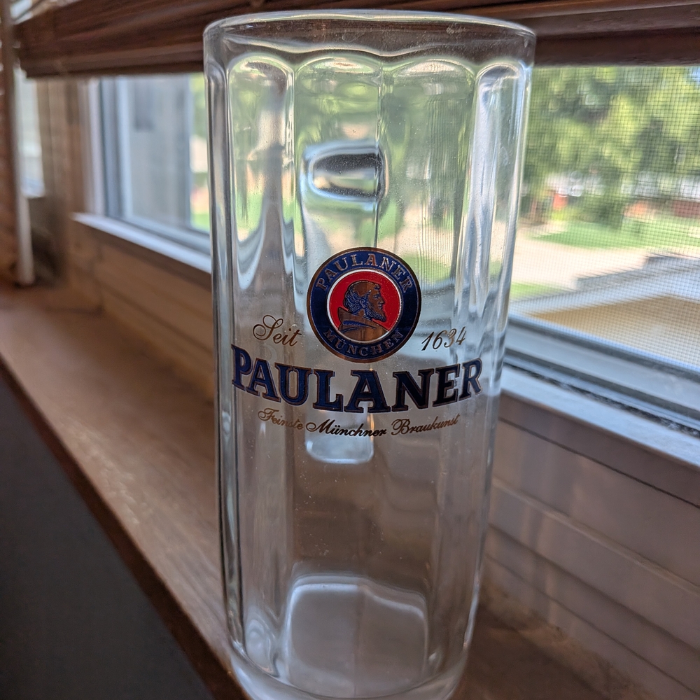 Clear Glass Beer Mug